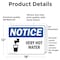 Signmission Hot Surface Sign, 12 in H x 18 in W, Vinyl Decal, Very Hot Water Sign With Symbol OS-2PACK-NS-D-1218-L-18871 - alternate 5